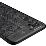 Custodia antiurto in TPU con texture Litchi, For Honor X20 SE, For OPPO Reno6 Pro+ 5G, For OPPO Reno6 Pro 5G, For OPPO Reno6 5G