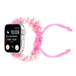 Cinturini di ricambio in nylon con perline di corda per ombrello per Apple Watch Series 6 e SE e, For Apple Watch Ultra 49mm / Series 8&7 45mm / SE 2&6&SE&5&4 44mm / 3&2&1 42mm, For Apple Watch Series 8&7 41mm / SE 2&6&SE&5&4 40mm / 3&2&1 38mm