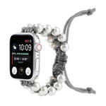 Cinturini di ricambio in nylon con perline di corda per ombrello per Apple Watch Series 6 e SE e, For Apple Watch Ultra 49mm / Series 8&7 45mm / SE 2&6&SE&5&4 44mm / 3&2&1 42mm, For Apple Watch Series 8&7 41mm / SE 2&6&SE&5&4 40mm / 3&2&1 38mm