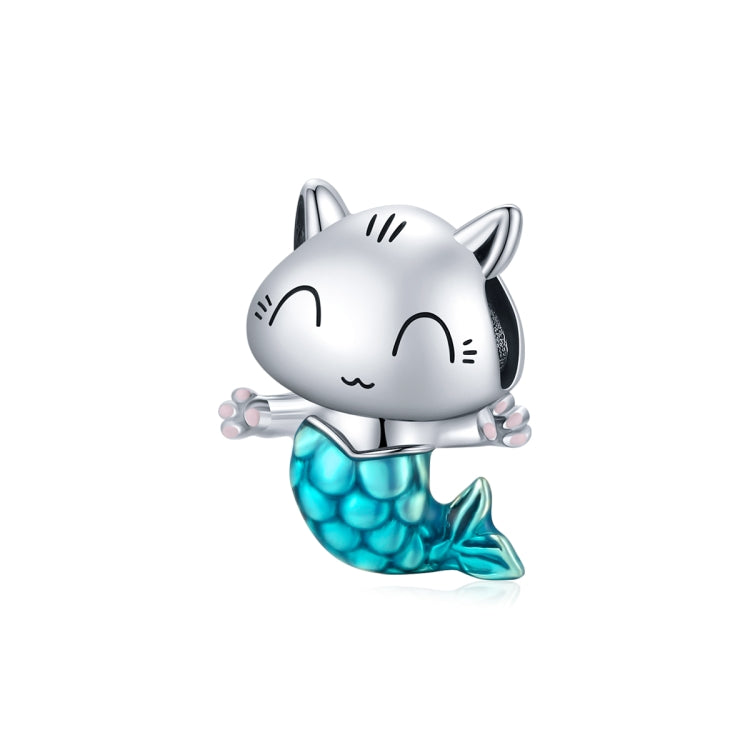 Perline sirena in argento sterling 925 per gioielli fai-da-te