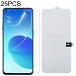 25 PCS Full Screen Protector Pellicola idrogel antideflagrante, Fro LG K42 (25 PCS), For vivo X60 Pro / X60 Pro+ / X60t Pro+ (25 PCS), For OnePlus 9 / 9R (25 PCS), For OnePlus 9 Pro (25 PCS), For OnePlus Nord N10 5G (25 PCS), For OPPO Reno6 5G (25 PCS)...