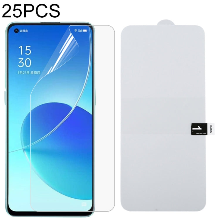 25 PCS Full Screen Protector Pellicola idrogel antideflagrante, Fro LG K42 (25 PCS), For vivo X60 Pro / X60 Pro+ / X60t Pro+ (25 PCS), For OnePlus 9 / 9R (25 PCS), For OnePlus 9 Pro (25 PCS), For OnePlus Nord N10 5G (25 PCS), For OPPO Reno6 5G (25 PCS)...