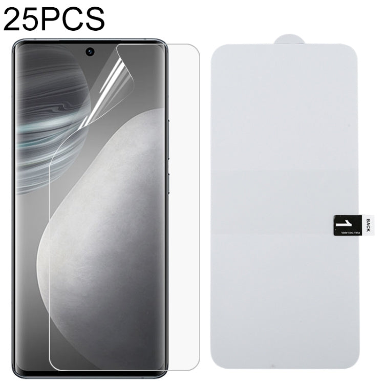 25 PCS Full Screen Protector Pellicola idrogel antideflagrante, Fro LG K42 (25 PCS), For vivo X60 Pro / X60 Pro+ / X60t Pro+ (25 PCS), For OnePlus 9 / 9R (25 PCS), For OnePlus 9 Pro (25 PCS), For OnePlus Nord N10 5G (25 PCS), For OPPO Reno6 5G (25 PCS)...