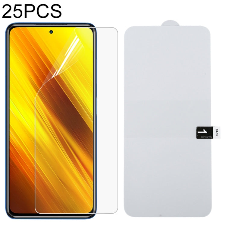 25 PCS Full Screen Protector Pellicola idrogel antideflagrante, Fro LG K42 (25 PCS), For vivo X60 Pro / X60 Pro+ / X60t Pro+ (25 PCS), For OnePlus 9 / 9R (25 PCS), For OnePlus 9 Pro (25 PCS), For OnePlus Nord N10 5G (25 PCS), For OPPO Reno6 5G (25 PCS)...