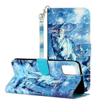 Custodia in pelle PU a vibrazione orizzontale con motivo 3D con supporto, slot per schede e portafoglio, For Samsung Galaxy A82 5G, For Samsung Galaxy S21 FE 5G