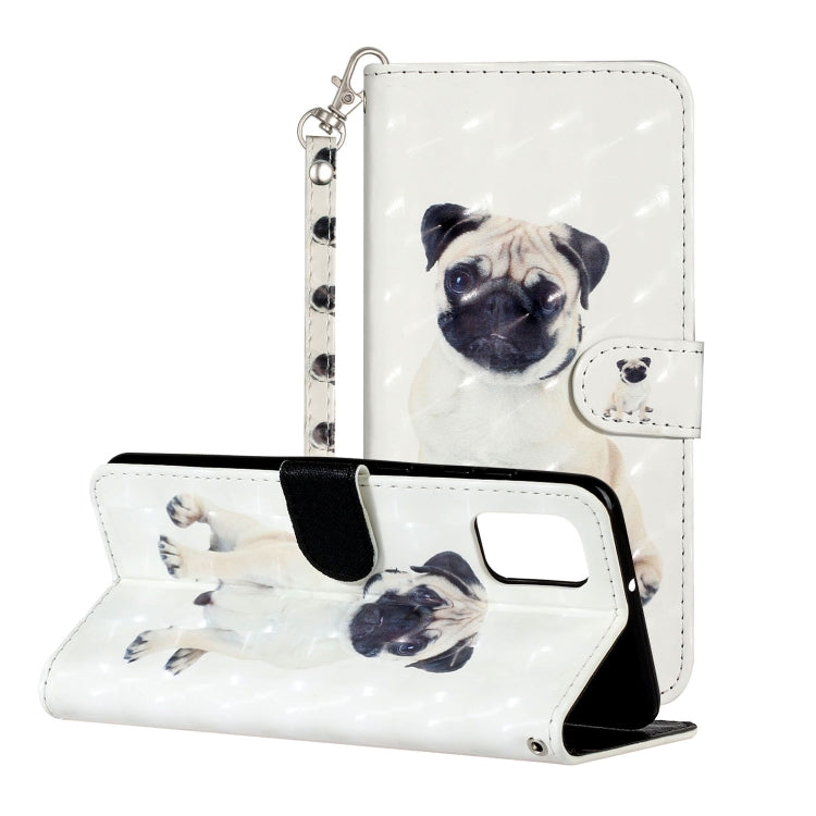 Custodia in pelle PU a vibrazione orizzontale con motivo 3D con supporto, slot per schede e portafoglio, For Samsung Galaxy A82 5G, For Samsung Galaxy S21 FE 5G