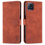 AZNS Skin Feel Calf Texture Custodia in pelle con apertura orizzontale con slot per carte, supporto e portafoglio, For OPPO A72 5G / A52 5G, For OPPO A94 5G / A95 5G / Reno5Z 5G / F19 Pro+, For OPPO Reno5 / Reno5 K