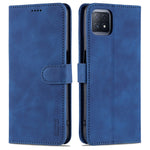 AZNS Skin Feel Calf Texture Custodia in pelle con apertura orizzontale con slot per carte, supporto e portafoglio, For OPPO A72 5G / A52 5G, For OPPO A94 5G / A95 5G / Reno5Z 5G / F19 Pro+, For OPPO Reno5 / Reno5 K