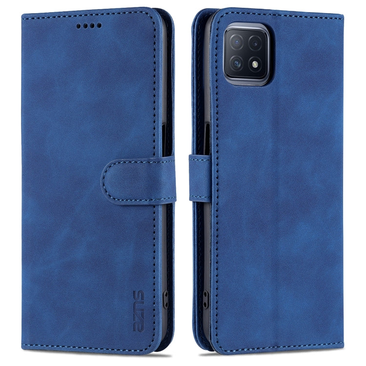 AZNS Skin Feel Calf Texture Custodia in pelle con apertura orizzontale con slot per carte, supporto e portafoglio, For OPPO A72 5G / A52 5G, For OPPO A94 5G / A95 5G / Reno5Z 5G / F19 Pro+, For OPPO Reno5 / Reno5 K