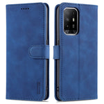 AZNS Skin Feel Calf Texture Custodia in pelle con apertura orizzontale con slot per carte, supporto e portafoglio, For OPPO A72 5G / A52 5G, For OPPO A94 5G / A95 5G / Reno5Z 5G / F19 Pro+, For OPPO Reno5 / Reno5 K