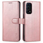 AZNS Skin Feel Calf Texture Custodia in pelle con apertura orizzontale con slot per carte, supporto e portafoglio, For OPPO A72 5G / A52 5G, For OPPO A94 5G / A95 5G / Reno5Z 5G / F19 Pro+, For OPPO Reno5 / Reno5 K