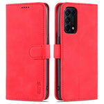 AZNS Skin Feel Calf Texture Custodia in pelle con apertura orizzontale con slot per carte, supporto e portafoglio, For OPPO A72 5G / A52 5G, For OPPO A94 5G / A95 5G / Reno5Z 5G / F19 Pro+, For OPPO Reno5 / Reno5 K