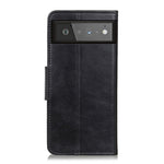 Mirren Crazy Horse Texture Custodia in pelle orizzontale a conchiglia con supporto, slot per carte e portafoglio, For Google Pixel 6, For Google Pixel 6 Pro