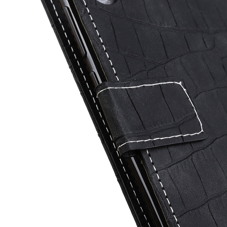 Custodia in pelle a vibrazione orizzontale con struttura in coccodrillo con supporto e fessure per carte, cornice per foto e portafoglio, For Google Pixel 6, For Google Pixel 6 Pro