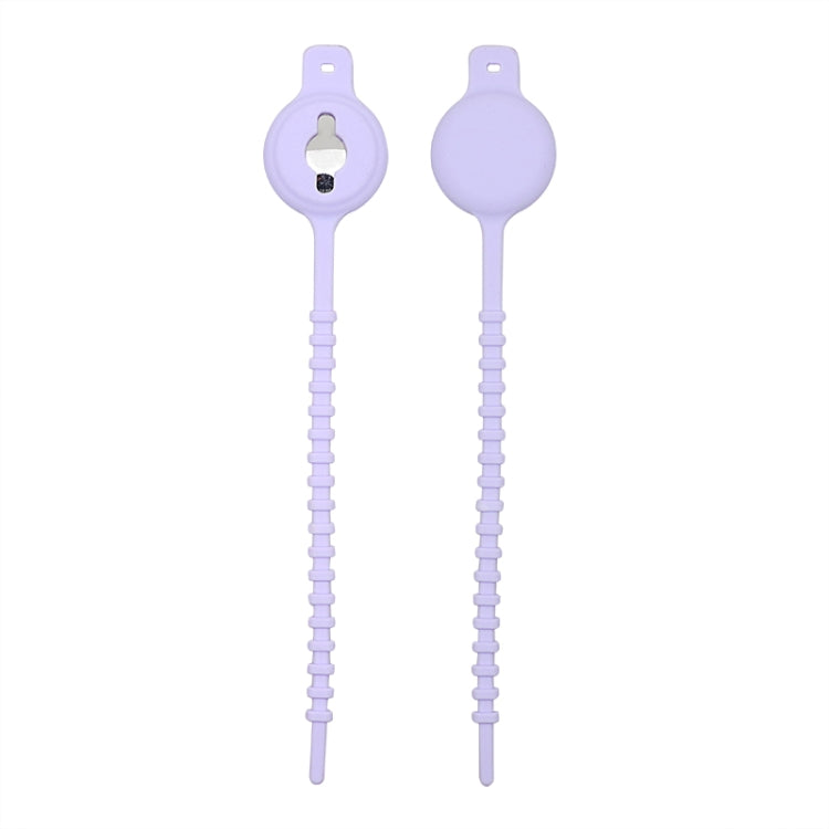 Custodia in silicone luminoso con coulisse per AirTag