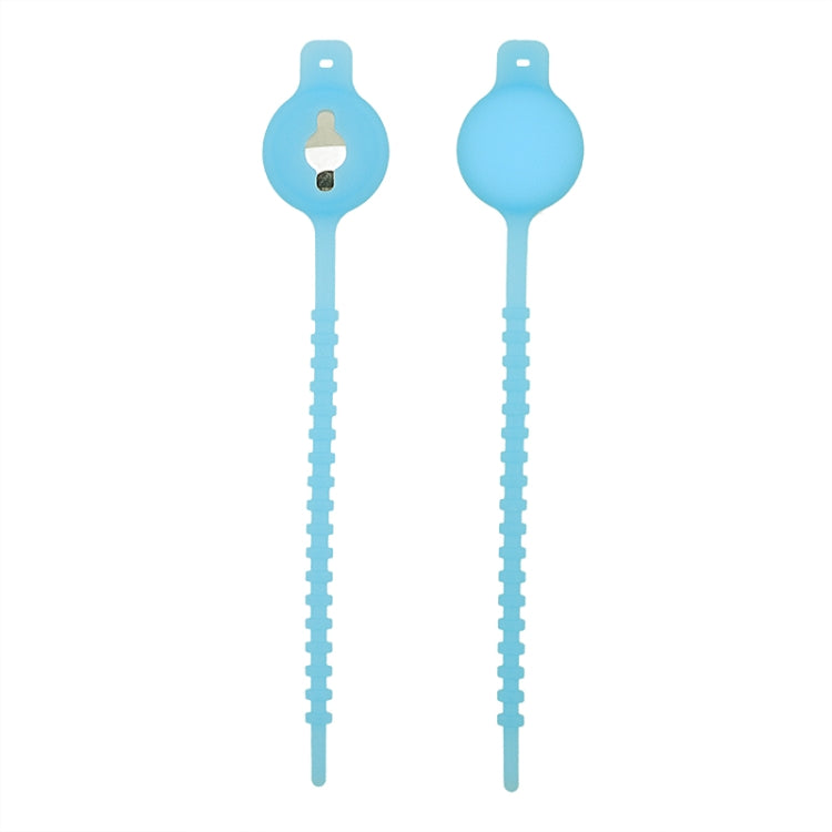 Custodia in silicone luminoso con coulisse per AirTag