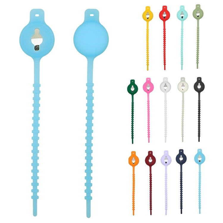 Custodia in silicone luminoso con coulisse per AirTag