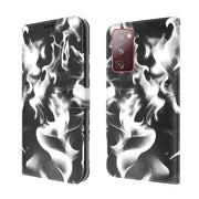 Custodia portafoglio in pelle per Samsung Galaxy S20 FE