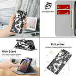 Custodia portafoglio in pelle per Samsung Galaxy S20 FE