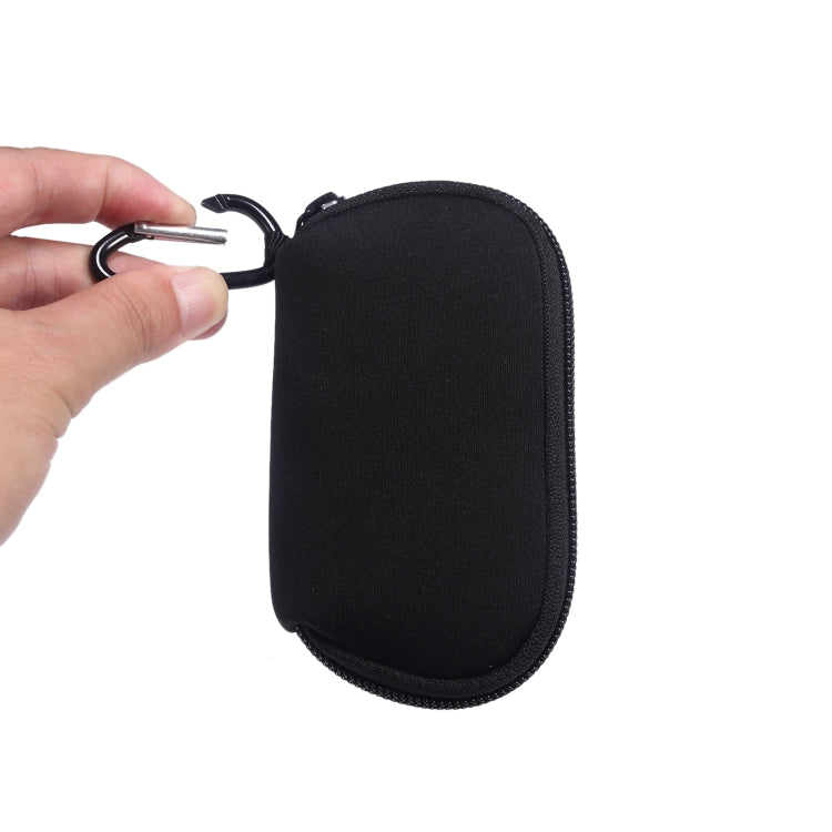 Mini custodia protettiva per auricolari in nylon impermeabile elastico per AirPods Pro, con gancio