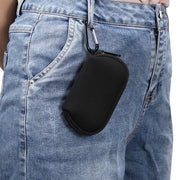 Mini custodia protettiva per auricolari in nylon impermeabile elastico per AirPods Pro, con gancio