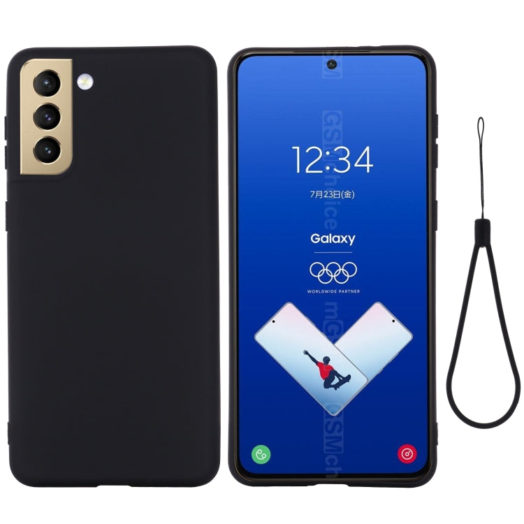 Custodia in silicone liquido per Samsung Galaxy S21 FE 5G