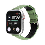 Cinturino sottile in vera pelle da 14 mm per Apple Watch Series, 7 45mm / 6 & SE & 5 & 4 44mm / 3 & 2 & 1 42mm, 7 41mm / 6 & SE & 5 & 4 40mm / 3 & 2 & 1 38mm