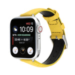 Cinturino sottile in vera pelle da 14 mm per Apple Watch Series, 7 45mm / 6 & SE & 5 & 4 44mm / 3 & 2 & 1 42mm, 7 41mm / 6 & SE & 5 & 4 40mm / 3 & 2 & 1 38mm