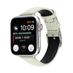 Cinturino sottile in vera pelle da 14 mm per Apple Watch Series, 7 45mm / 6 & SE & 5 & 4 44mm / 3 & 2 & 1 42mm, 7 41mm / 6 & SE & 5 & 4 40mm / 3 & 2 & 1 38mm