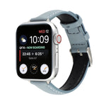 Cinturino sottile in vera pelle da 14 mm per Apple Watch Series, 7 45mm / 6 & SE & 5 & 4 44mm / 3 & 2 & 1 42mm, 7 41mm / 6 & SE & 5 & 4 40mm / 3 & 2 & 1 38mm