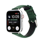 Cinturino sottile in vera pelle da 14 mm per Apple Watch Series, 7 45mm / 6 & SE & 5 & 4 44mm / 3 & 2 & 1 42mm, 7 41mm / 6 & SE & 5 & 4 40mm / 3 & 2 & 1 38mm