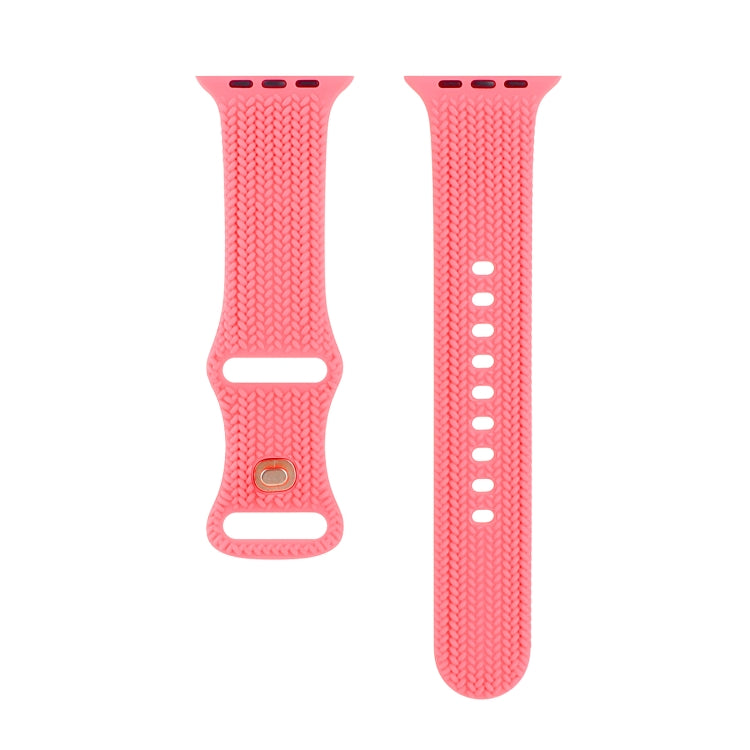 Cinturino in silicone con cinturino in silicone con fibbia a forma di 8 per la serie Apple Watch, 7 45mm / 6 & SE & 5 & 4 44mm / 3 & 2 & 1 42mm, 7 41mm / 6 & SE & 5 & 4 40mm / 3 & 2 & 1 38mm
