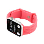 Cinturino in silicone con cinturino in silicone con fibbia a forma di 8 per la serie Apple Watch, 7 45mm / 6 & SE & 5 & 4 44mm / 3 & 2 & 1 42mm, 7 41mm / 6 & SE & 5 & 4 40mm / 3 & 2 & 1 38mm
