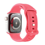 Cinturino in silicone con cinturino in silicone con fibbia a forma di 8 per la serie Apple Watch, 7 45mm / 6 & SE & 5 & 4 44mm / 3 & 2 & 1 42mm, 7 41mm / 6 & SE & 5 & 4 40mm / 3 & 2 & 1 38mm