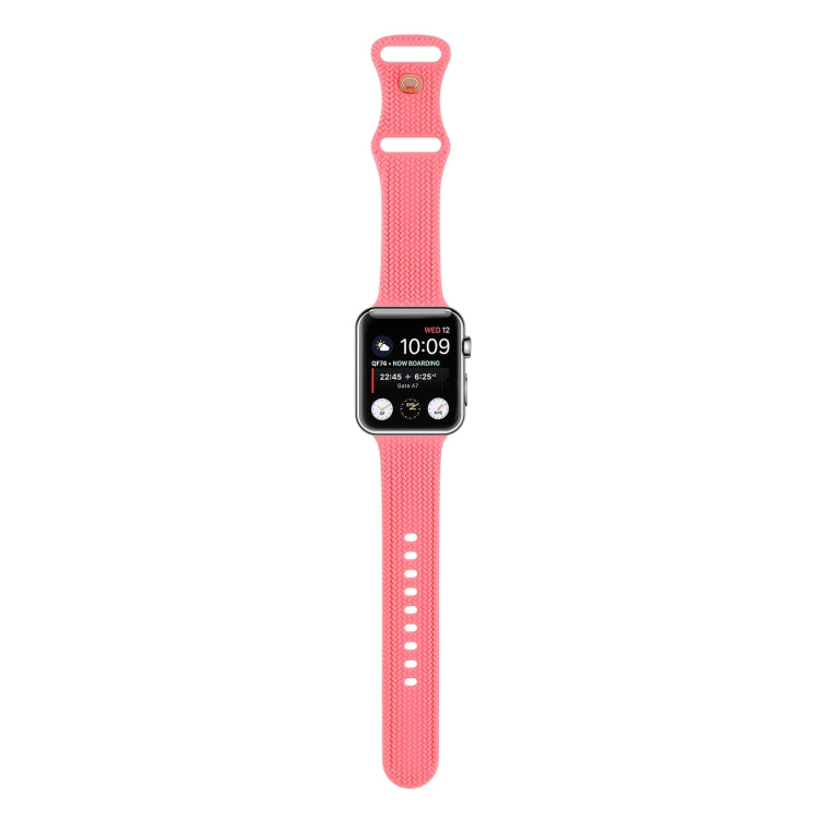 Cinturino in silicone con cinturino in silicone con fibbia a forma di 8 per la serie Apple Watch, 7 45mm / 6 & SE & 5 & 4 44mm / 3 & 2 & 1 42mm, 7 41mm / 6 & SE & 5 & 4 40mm / 3 & 2 & 1 38mm