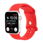 Cinturino in silicone con cinturino in silicone con fibbia a forma di 8 per la serie Apple Watch, 7 45mm / 6 & SE & 5 & 4 44mm / 3 & 2 & 1 42mm, 7 41mm / 6 & SE & 5 & 4 40mm / 3 & 2 & 1 38mm