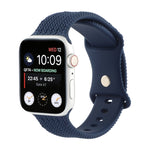 Cinturino in silicone con cinturino in silicone con fibbia a forma di 8 per la serie Apple Watch, 7 45mm / 6 & SE & 5 & 4 44mm / 3 & 2 & 1 42mm, 7 41mm / 6 & SE & 5 & 4 40mm / 3 & 2 & 1 38mm