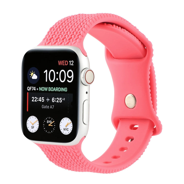 Cinturino in silicone con cinturino in silicone con fibbia a forma di 8 per la serie Apple Watch, 7 45mm / 6 & SE & 5 & 4 44mm / 3 & 2 & 1 42mm, 7 41mm / 6 & SE & 5 & 4 40mm / 3 & 2 & 1 38mm
