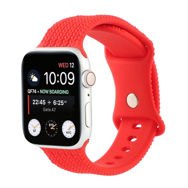 Cinturino in silicone con cinturino in silicone con fibbia a forma di 8 per la serie Apple Watch, 7 45mm / 6 & SE & 5 & 4 44mm / 3 & 2 & 1 42mm, 7 41mm / 6 & SE & 5 & 4 40mm / 3 & 2 & 1 38mm