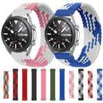 Per cinturino di ricambio elastico intrecciato in nylon regolabile Garmin Vivoactive 3, 125mm, 135mm