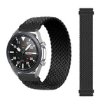 Per cinturino di ricambio elastico intrecciato in nylon regolabile Garmin Vivoactive 3, 125mm, 135mm