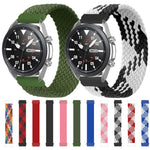Per cinturino di ricambio elastico intrecciato in nylon regolabile Garmin Vivoactive 3, 145mm, 155mm