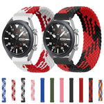 Per Huawei Watch 3/3 Pro Cinturino di ricambio elastico intrecciato in nylon regolabile, 125mm, 135mm