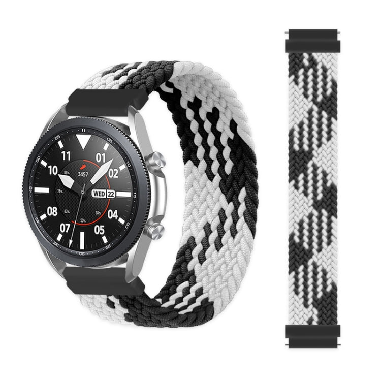 Per Huawei Watch 3/3 Pro Cinturino di ricambio elastico intrecciato in nylon regolabile, 125mm, 135mm