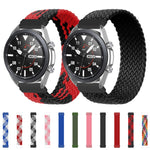 Per Huawei Watch 3/3 Pro Cinturino di ricambio elastico intrecciato in nylon regolabile, 165mm