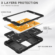 Custodia antiurto 3 strati per tablet con silicone