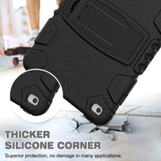 Custodia antiurto 3 strati per tablet con silicone