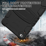 Custodia antiurto 3 strati per tablet con silicone