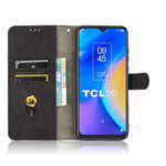 Tinta unita Skin Feel Fibbia magnetica Flip orizzontale Custodia in pelle PU con struttura in vitello con supporto e slot per schede e portafoglio, For TCL 20 SE, For vivo V21, For vivo Y72 5G / iQOO Z3 5G, For Motorola Moto G60 / G40 Fusion