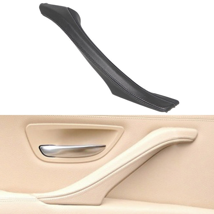 Assemblaggio maniglia porta interna lato destro in pelle per auto 51417225854 per BMW Serie 5 F10 / F18 2011-2017, Right Side (Black), Right Side (Beige), Right Side (Creamy-white), Right Side (Grey), Right Side (Wine Red), Right Side (Mocha)